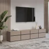 TV-meubel Crotone - 4-kleps incl. 4 lades - Taupe