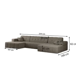 U-Bank Basel – Universele opstelling – Ruime keuze in stoffen en kleuren