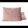 Velvet 2 in 1 kussenslopen Oud Roze 60 x 70