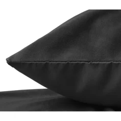 Velvet Kussensloop Fluweel Zwart (2 in 1)