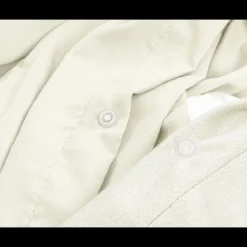 Velvet Uni Dekbedovertrek Creme