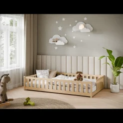 Vloerbed Lex - Naturel - Direct Leverbaar!