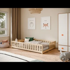 Vloerbed Lex - Naturel - Direct Leverbaar!