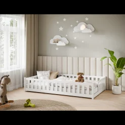 Vloerbed Lex - Wit - Direct Leverbaar!