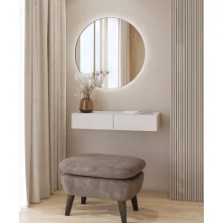 Wandkaptafel Jura - Taupe