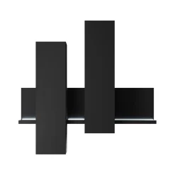 Wandkast Bologna - Zwart