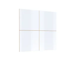 Wandpaneel Celano - Vierkant - Wotan Eiken / Wit